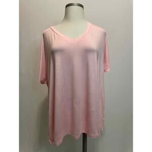Size 3X Zenana Light Pink Casual Top